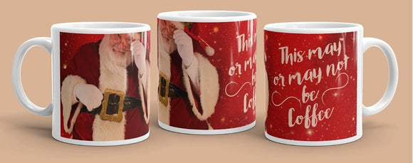 Santa's Drinking Coffee?