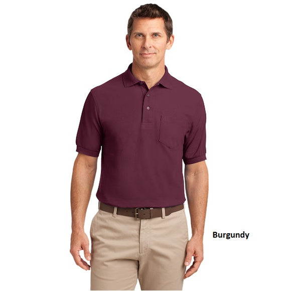 Silk Touch Polo with Pocket